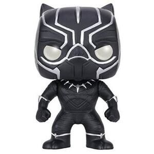 Funko Pop! Marvel: Captain America Civil War - Black Panther #130 With Protector